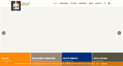 Desktop Screenshot of fondazionemanodori.it